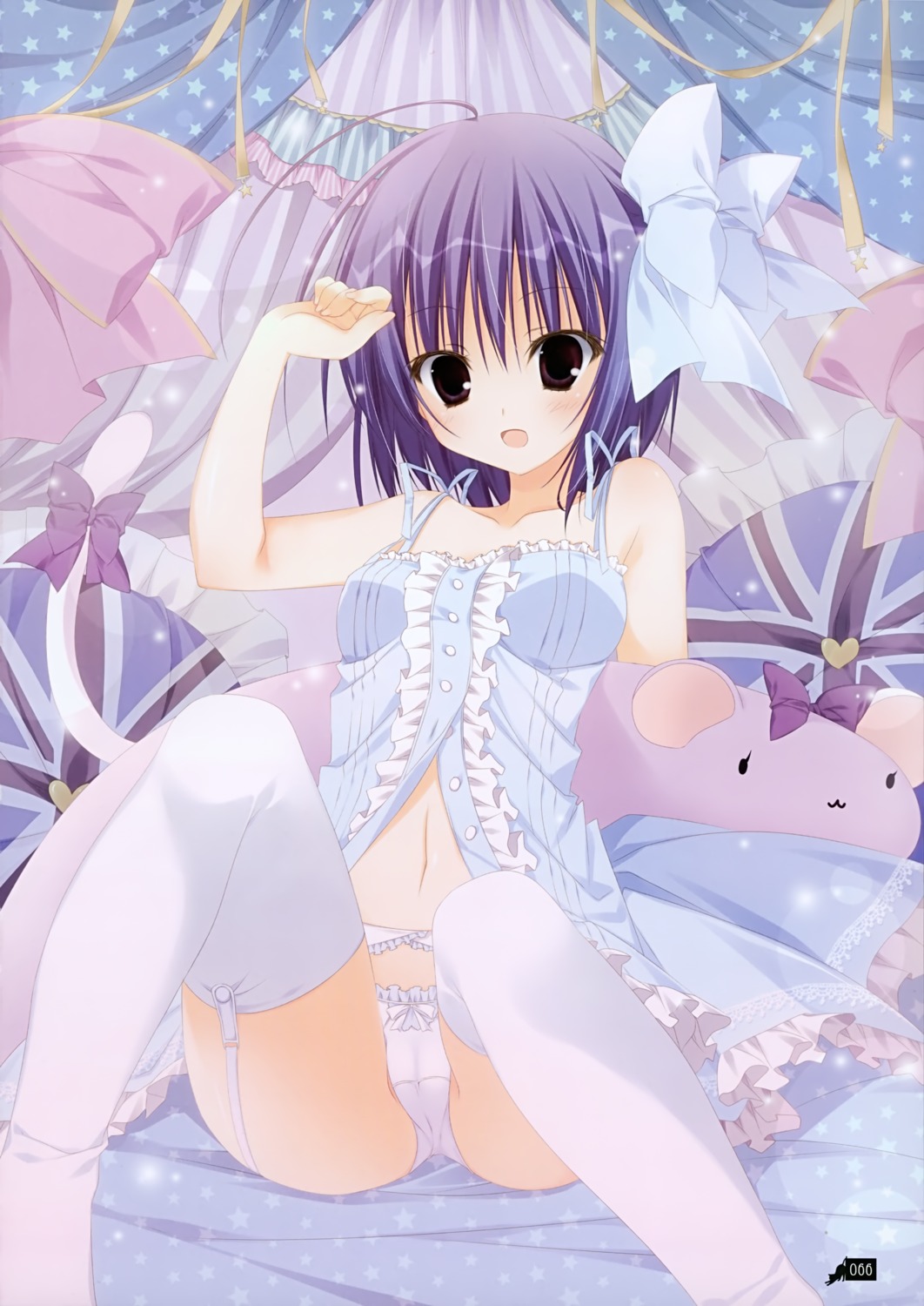 cameltoe dress garter_belt inugami_kira pantsu stockings thighhighs