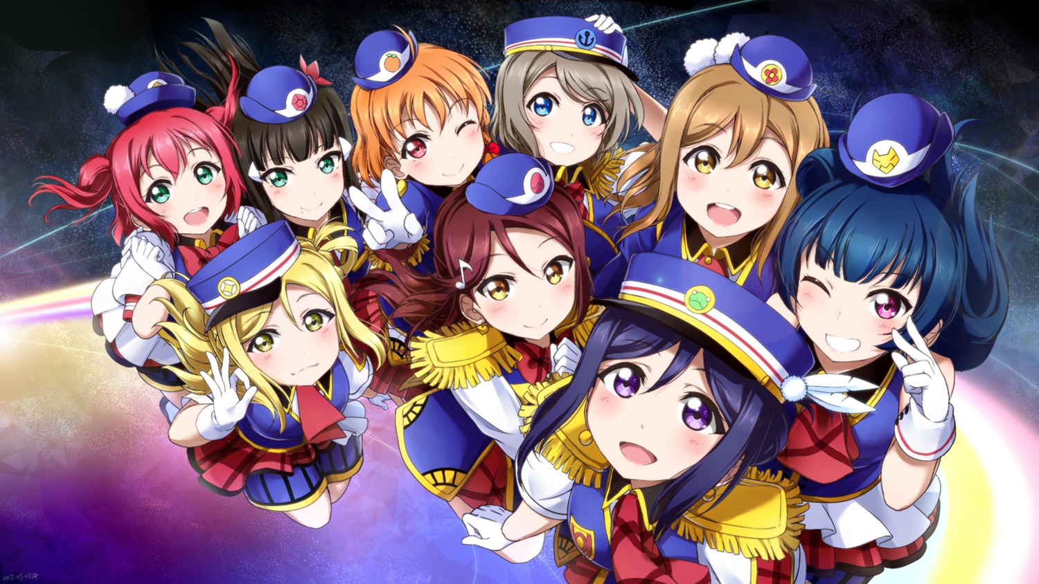 kunikida_hanamaru kurosawa_dia kurosawa_ruby love_live!_sunshine!! matsuura_kanan ohara_mari sakurauchi_riko shiimai takami_chika tsushima_yoshiko watanabe_you