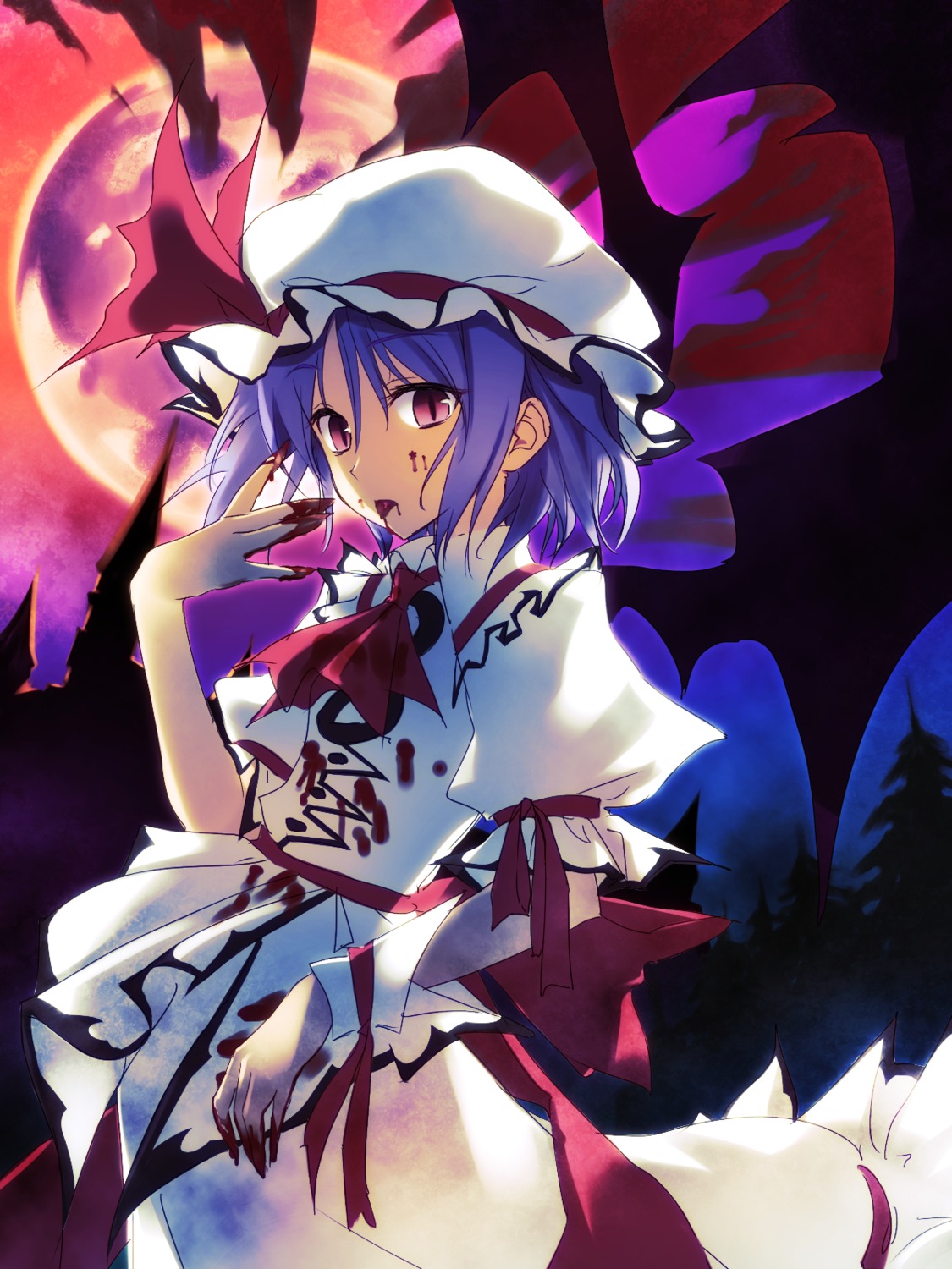 blood remilia_scarlet touhou yuuki_keisuke