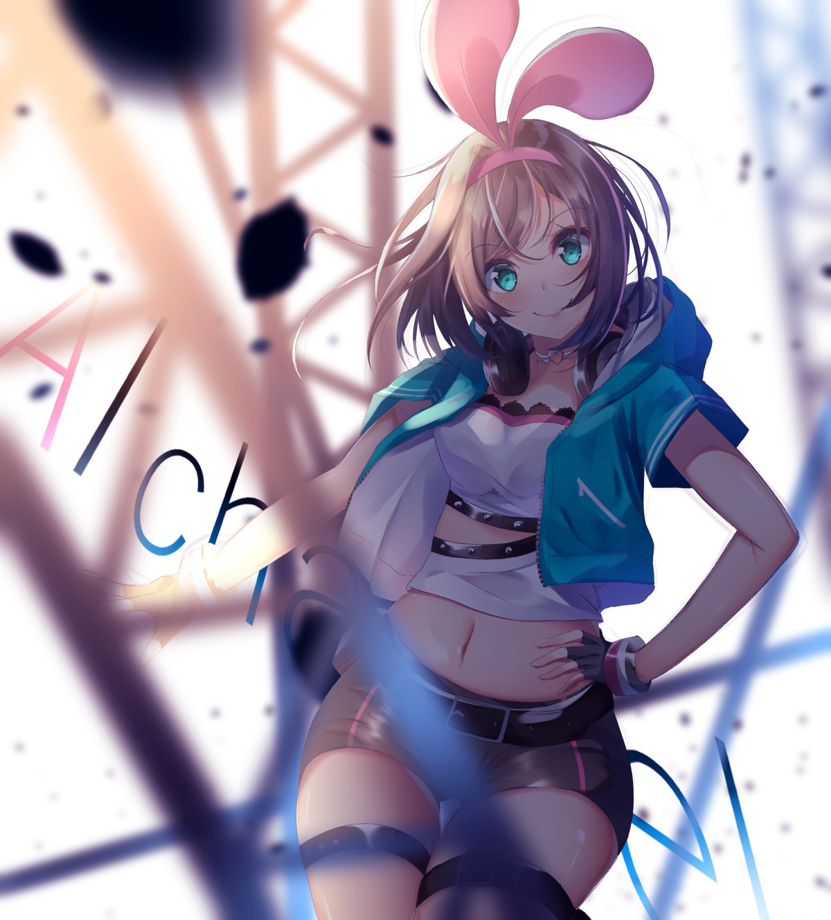 a.i._channel garter kizuna_ai yushiro_tsuguho