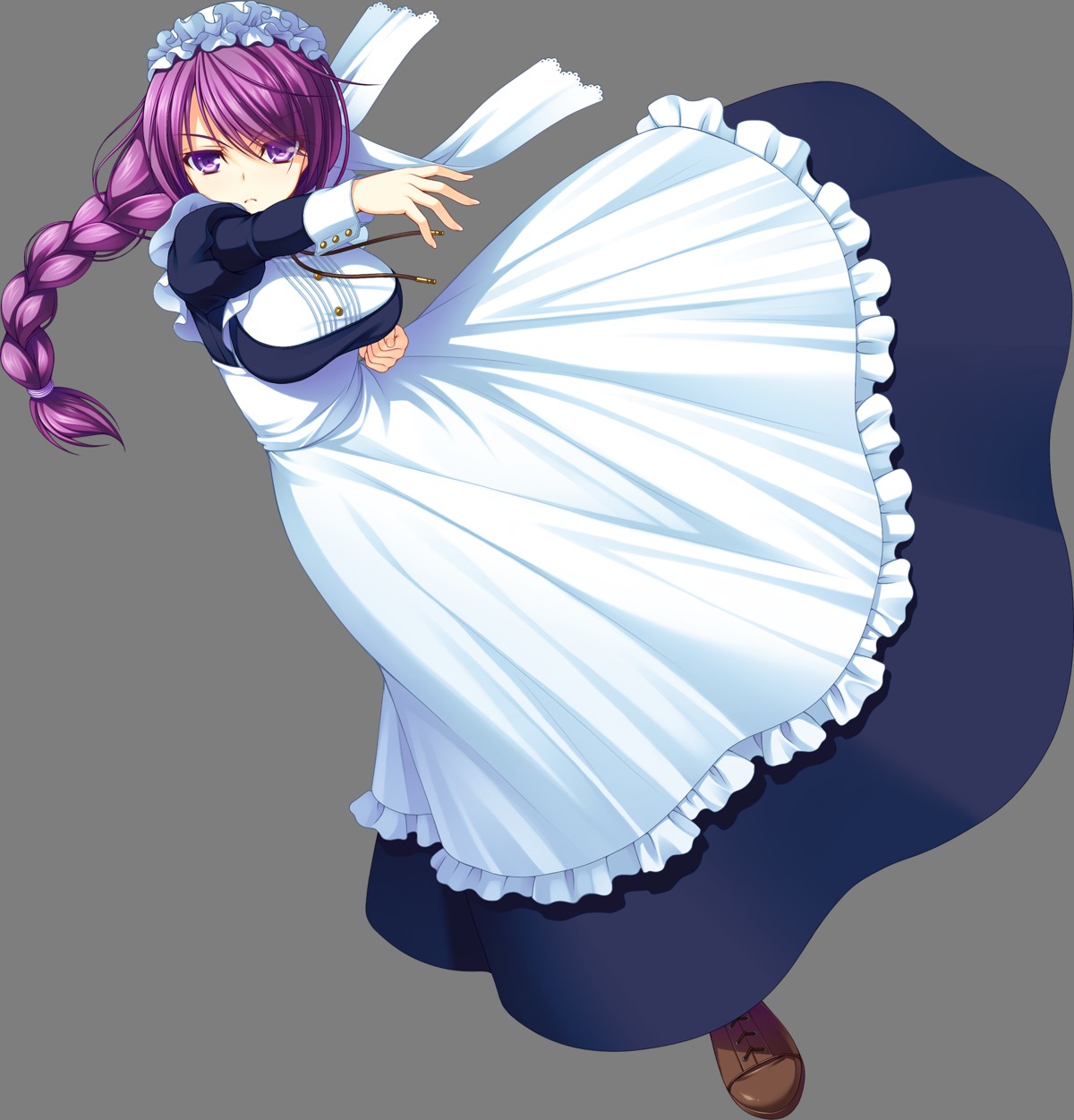 dress maid re:birth_colony_-lost_azurite- tagme transparent_png