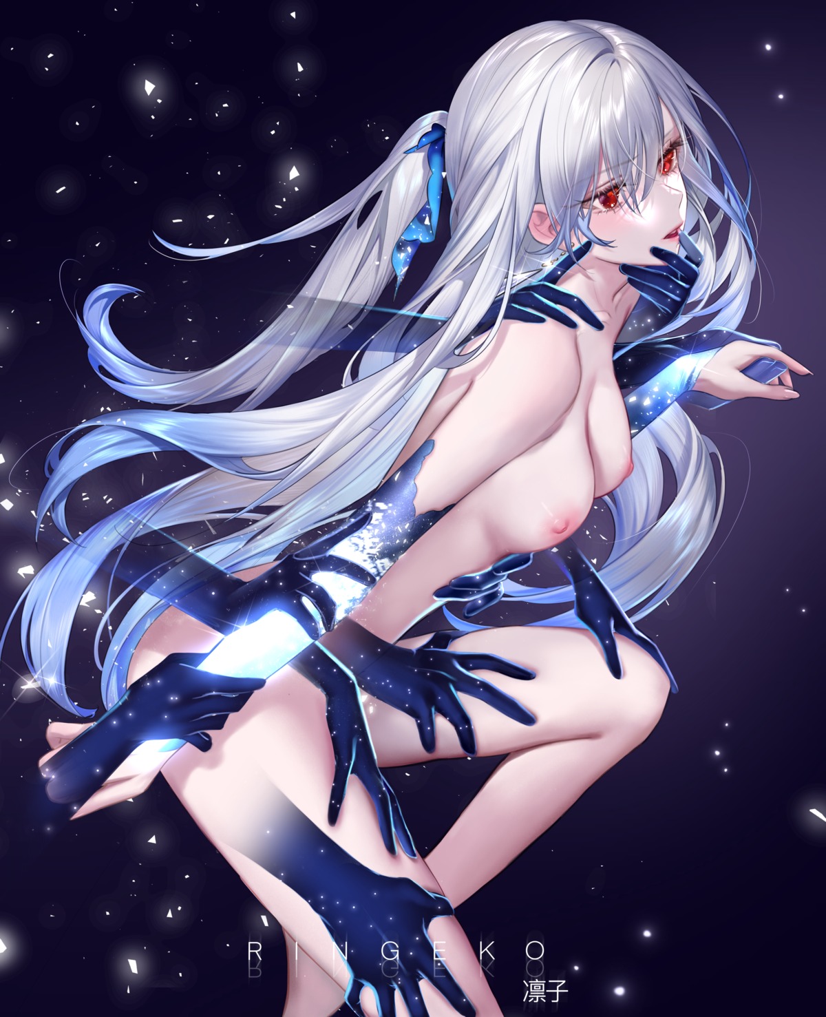 honkai:_star_rail jingliu naked nipples ringeko-chan