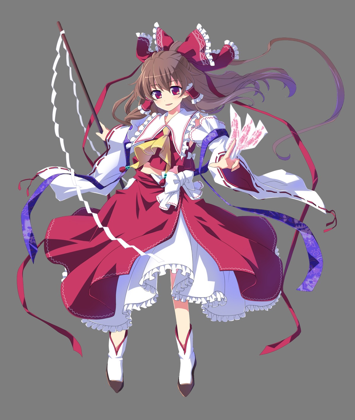 aozora_kizuna hakurei_reimu touhou transparent_png