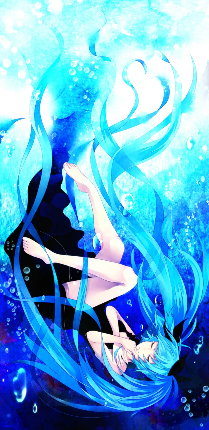 dress hatsune_miku sasakichi vocaloid