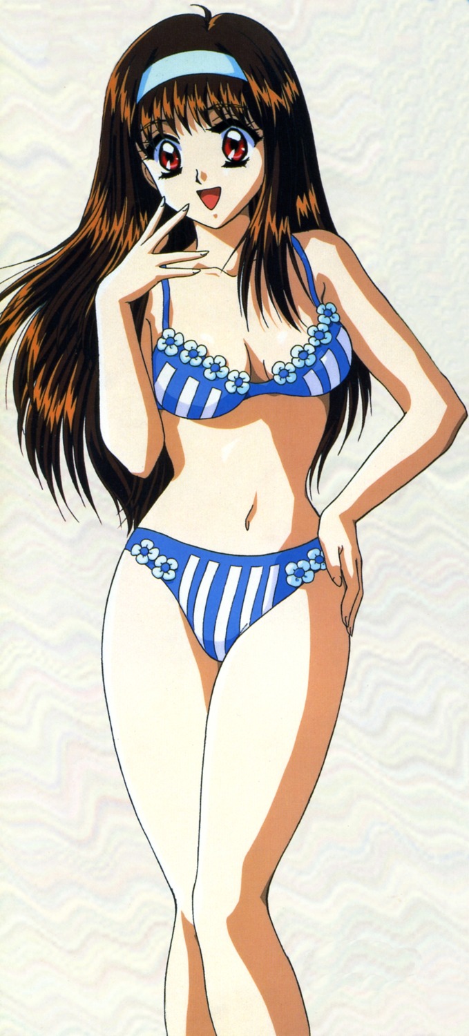 bikini bleed_through cleavage elf_ban_kakyuusei swimsuits yuuki_mizuho