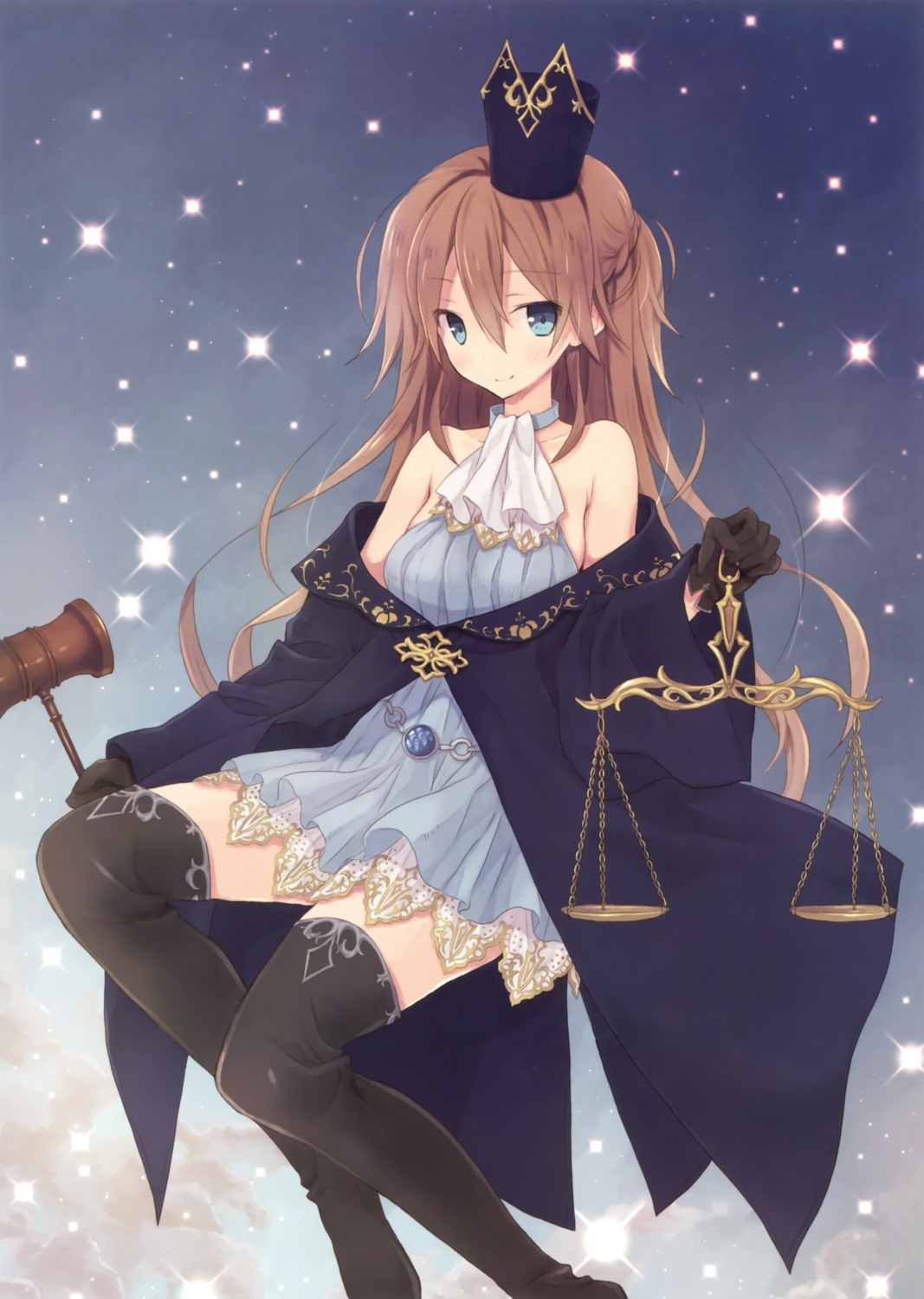 dress komiya_yuuta thighhighs