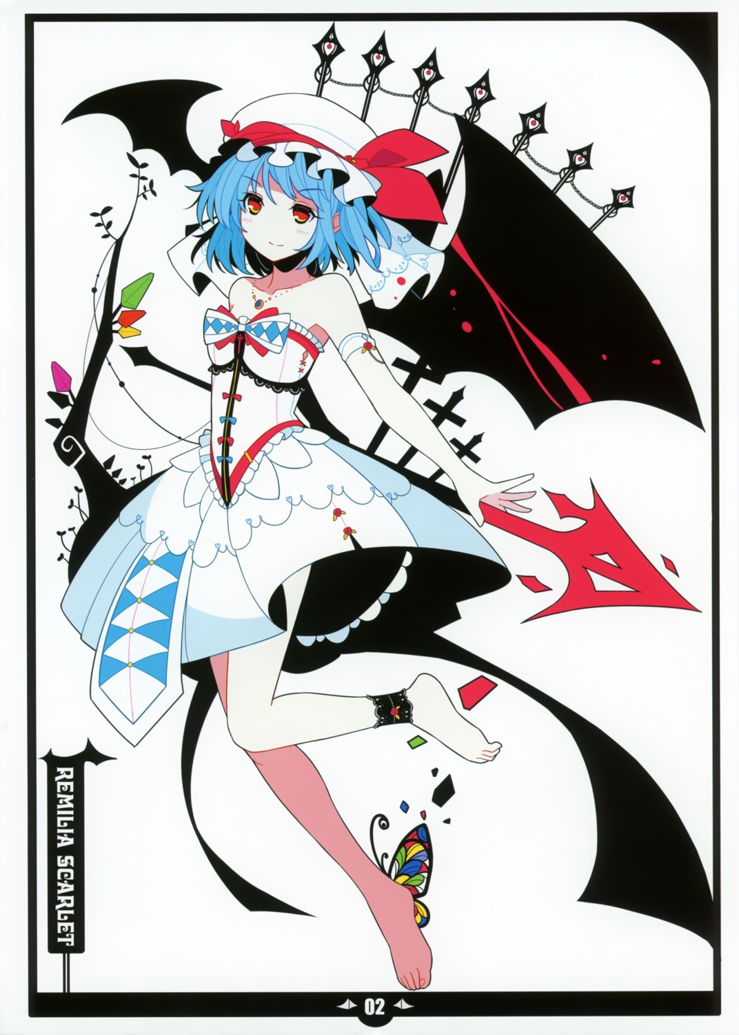 dress ideolo neko_worki remilia_scarlet touhou wings