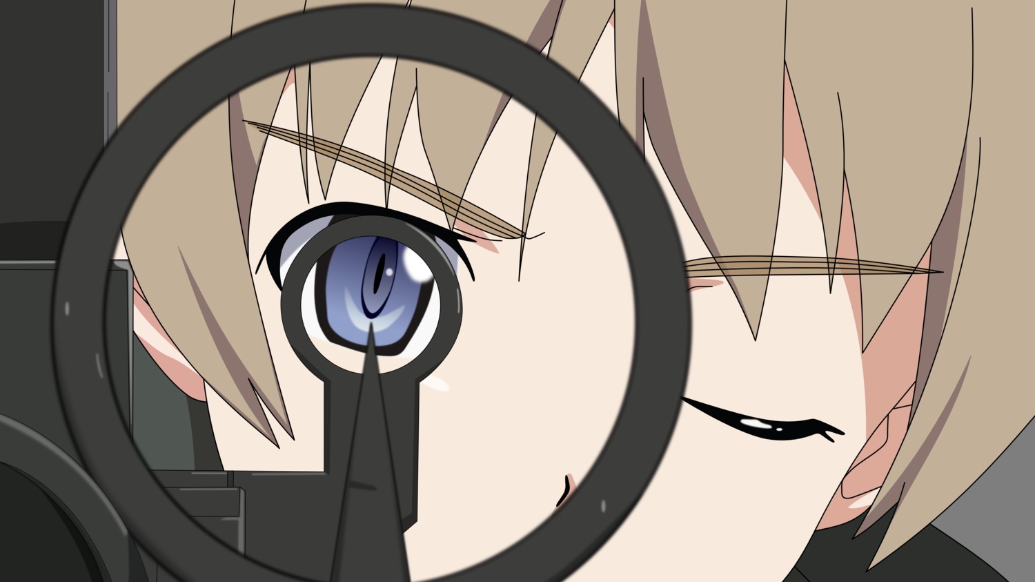 gun lynette_bishop strike_witches transparent_png vector_trace