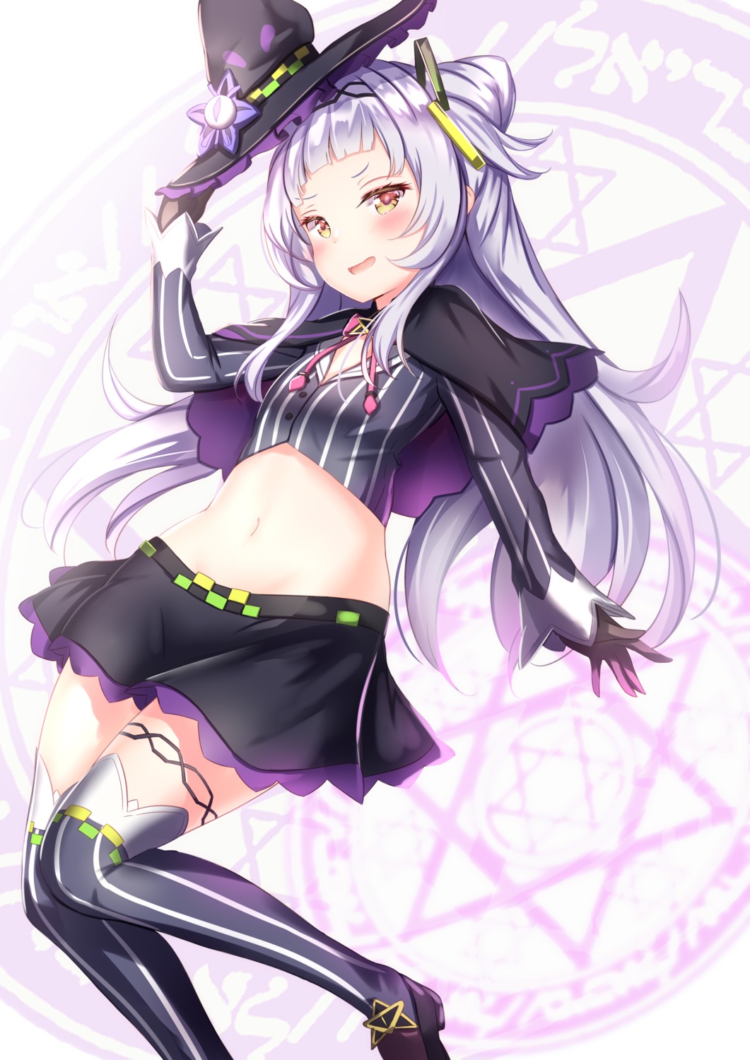 garter hololive murasaki_shion thighhighs witch yuano