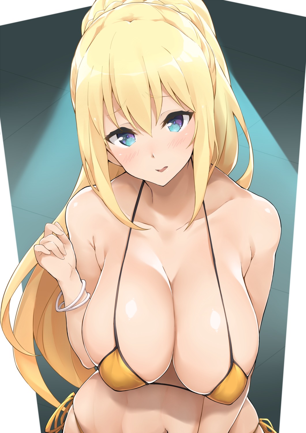 bikini dustiness_ford_raratina erect_nipples jampen kono_subarashii_sekai_ni_shukufuku_wo! swimsuits