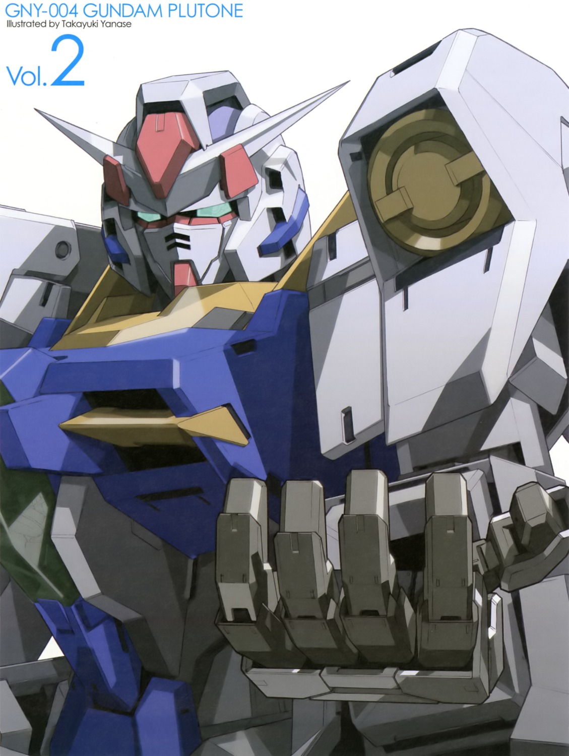 gundam gundam_00 gundam_00p gundam_plutone mecha yanase_takayuki