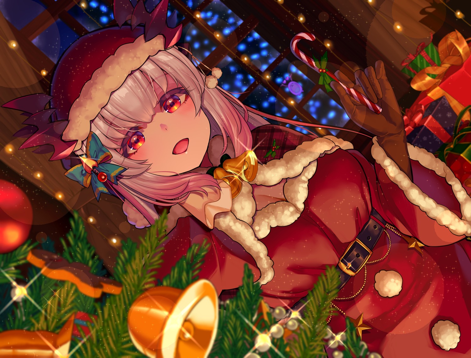 christmas futayamam2 honey_strap horns nanashi_inc. suou_patra