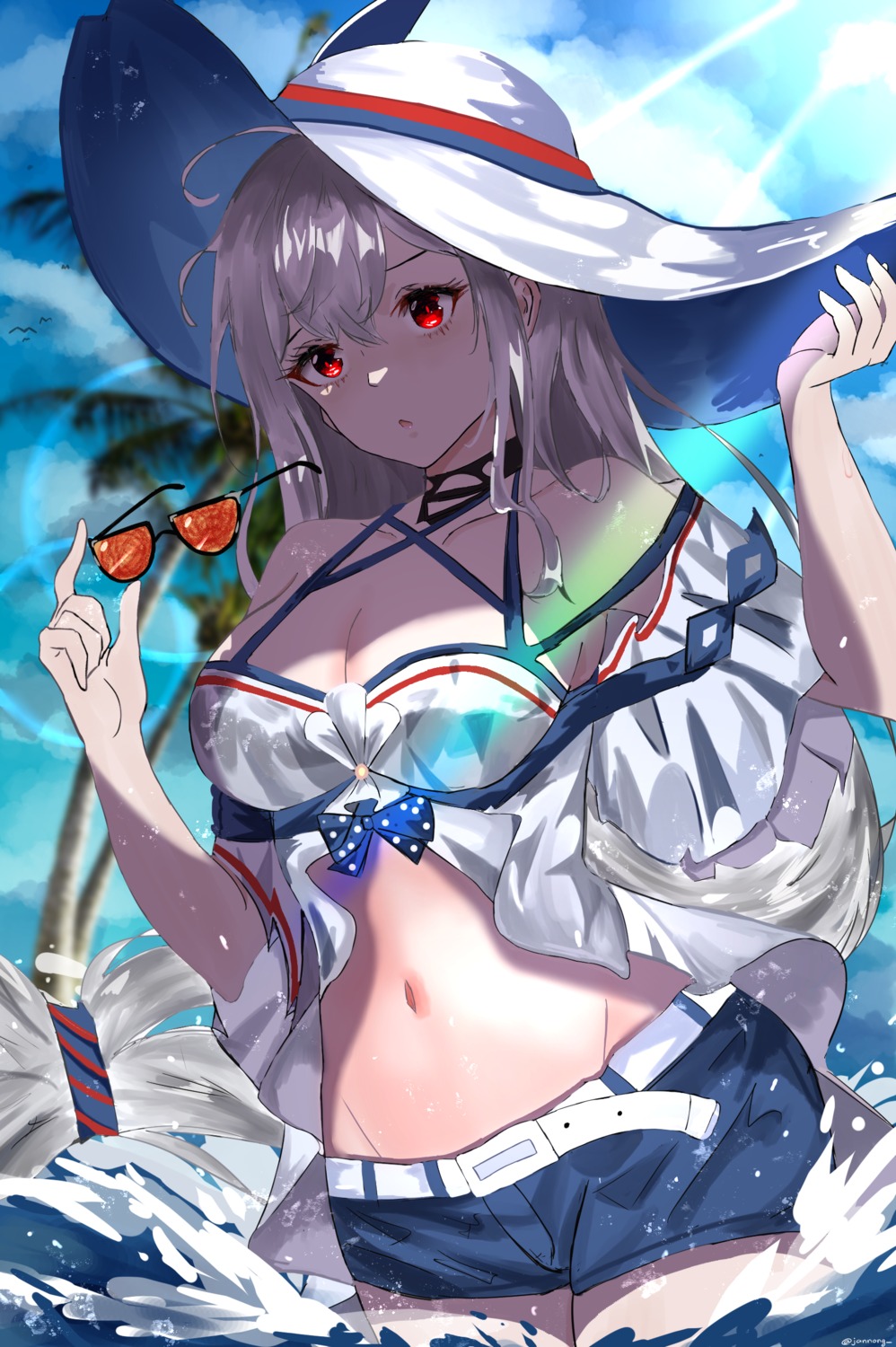 arknights jannong skadi_(arknights) wet