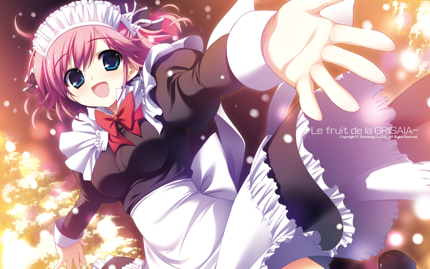 front_wing fumio grisaia grisaia_no_kajitsu komine_sachi maid wallpaper