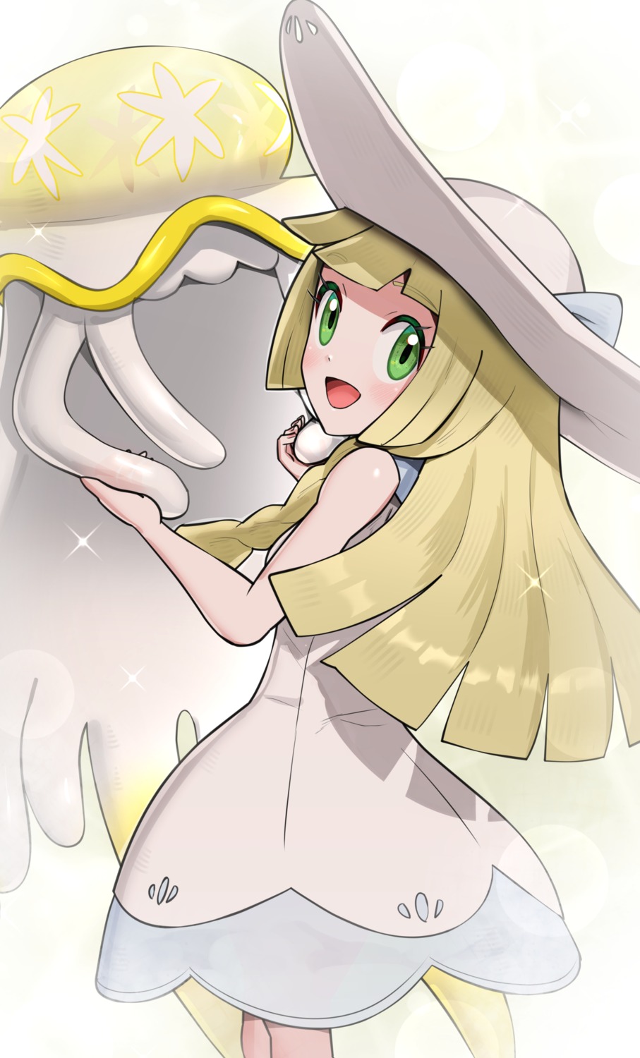 dress gonzarez lillie_(pokemon) nihilego pokemon pokemon_sm