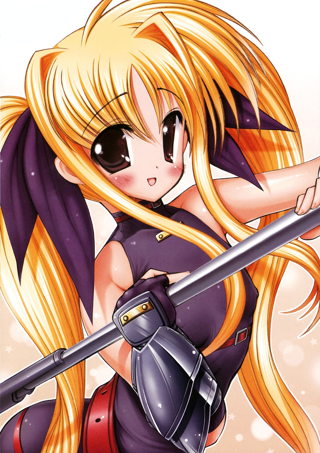 erect_nipples fate_testarossa mahou_shoujo_lyrical_nanoha raidon studio_huan