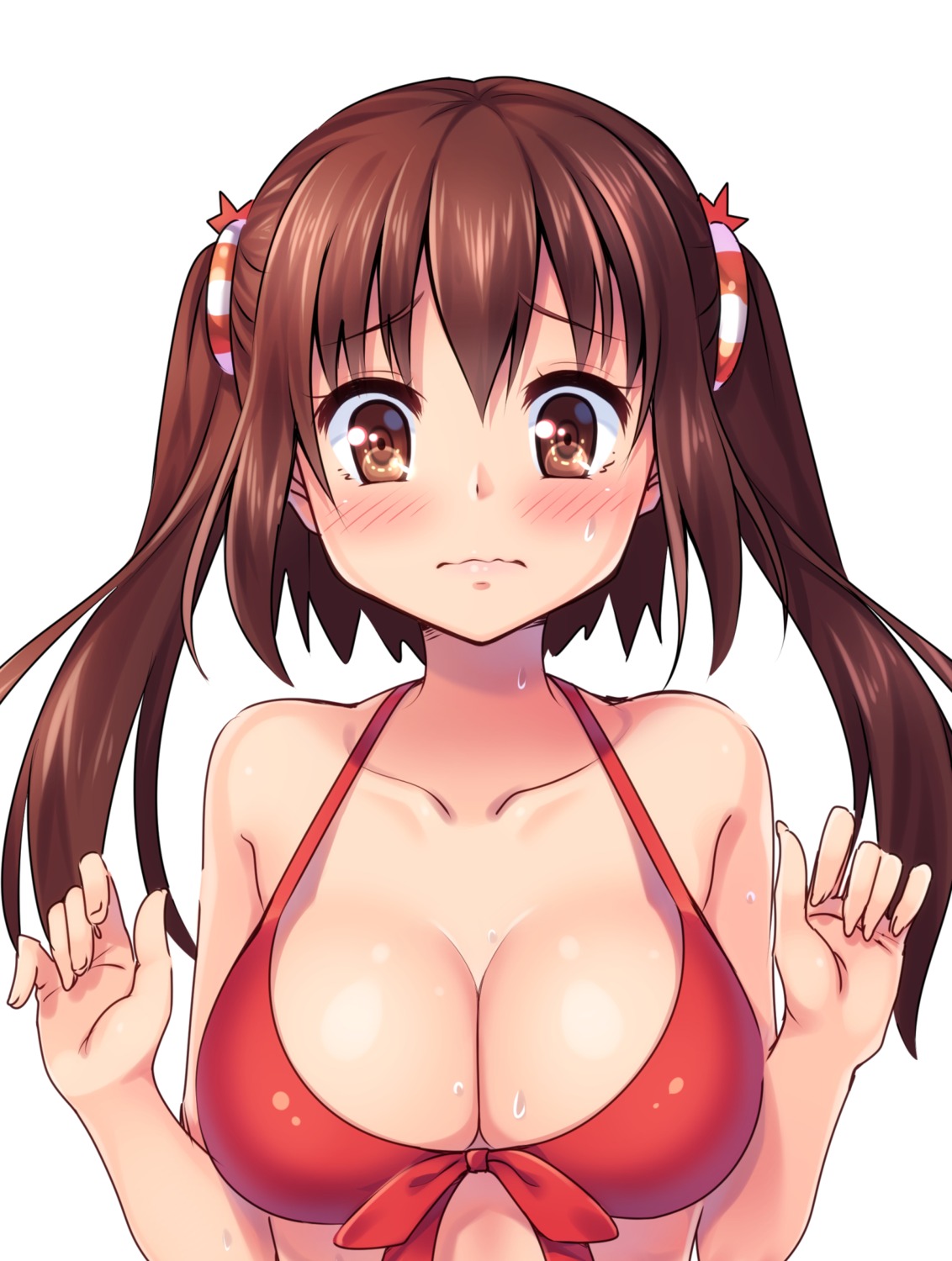 bikini_top cleavage ebina_nana himouto!_umaru-chan nukoko_(akumagansyakudairi) swimsuits