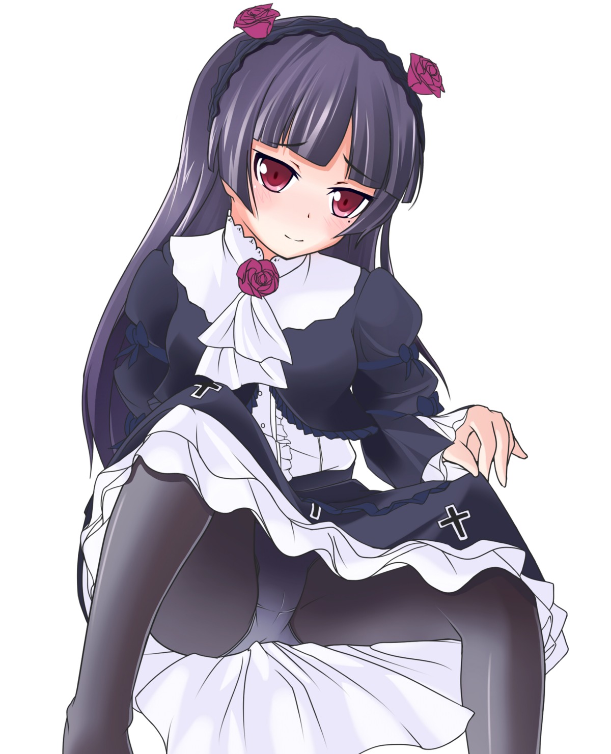 gokou_ruri gothic_lolita itsuo lolita_fashion ore_no_imouto_ga_konnani_kawaii_wake_ga_nai pantsu pantyhose