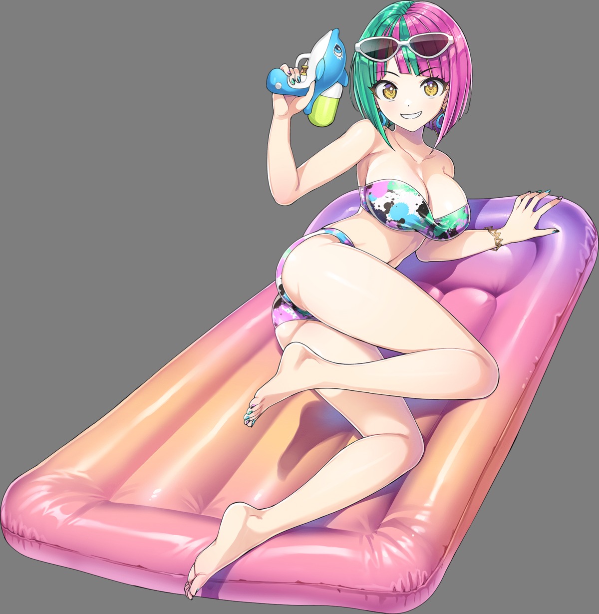 bikini dolphin_wave feet gun helly_lewis megane swimsuits tagme thong transparent_png