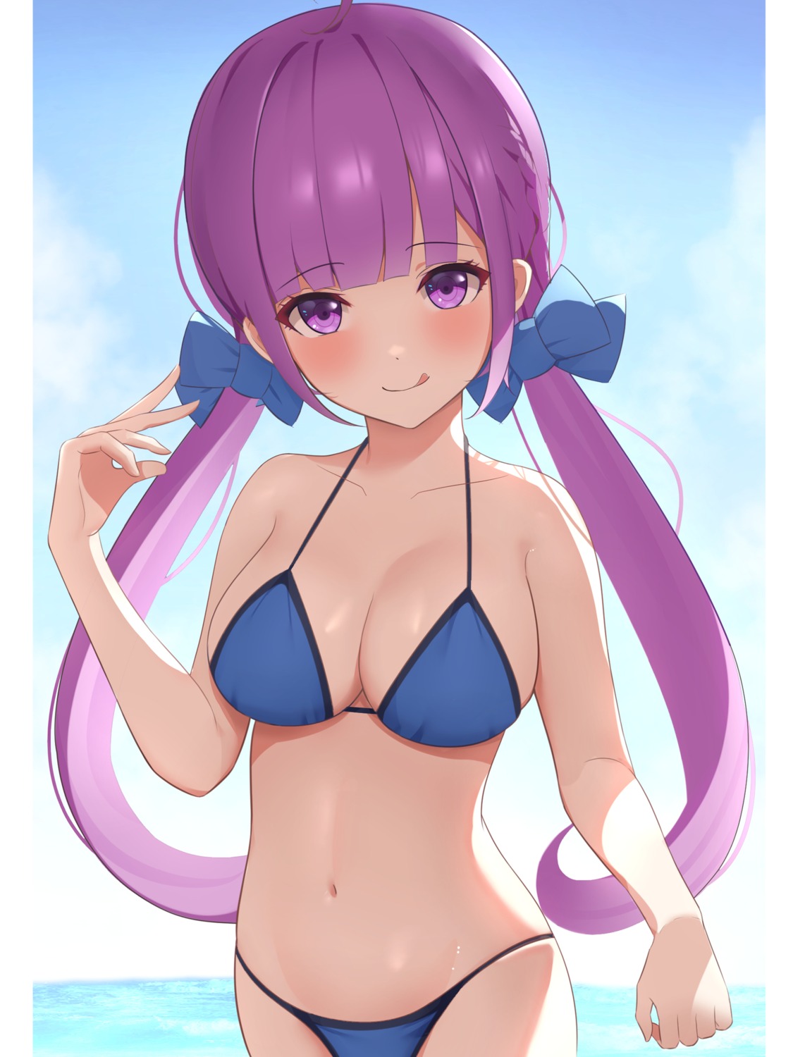 bikini hololive minato_aqua swimsuits tokutokenzen