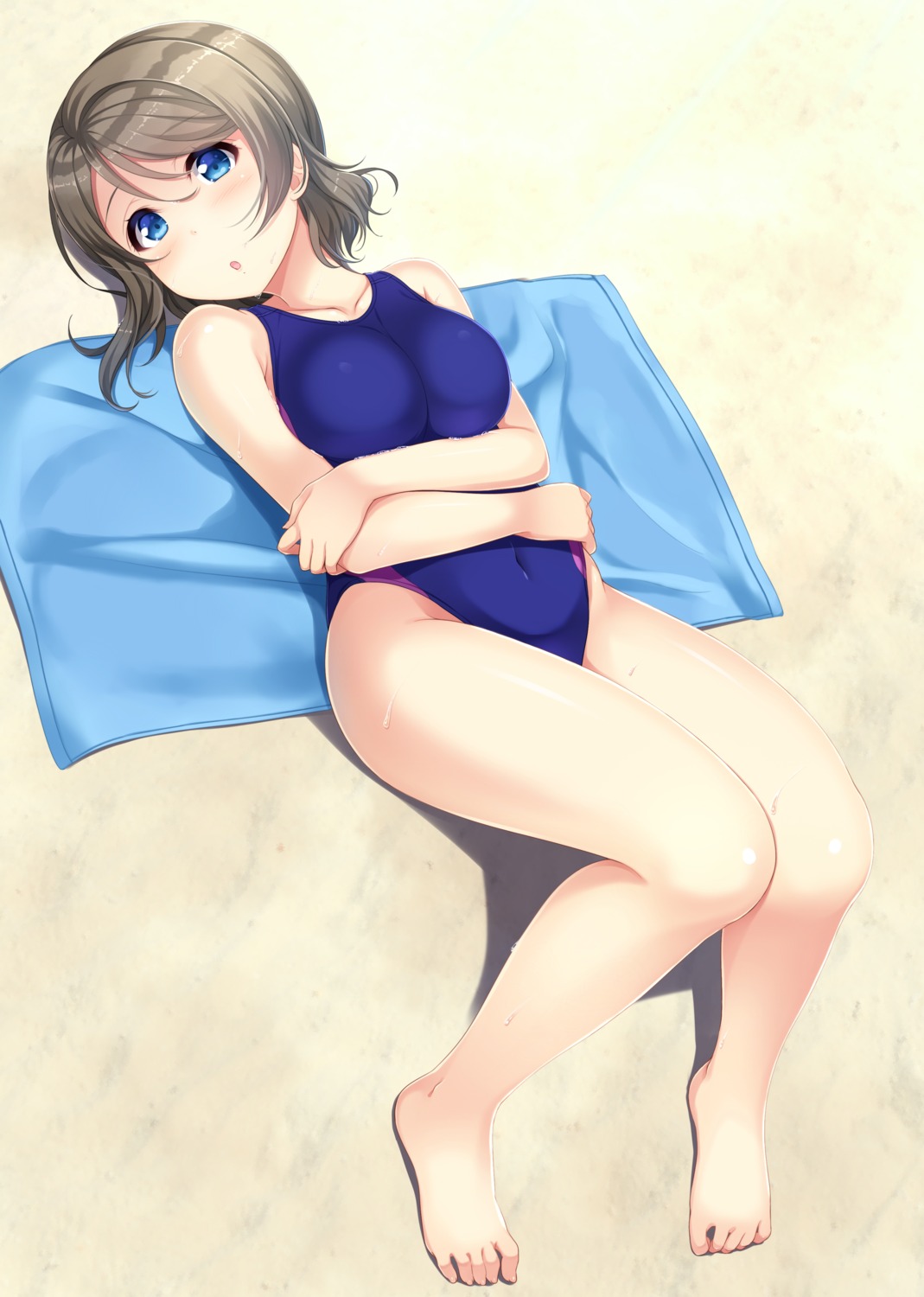 hino_minato_(spec.c) love_live!_sunshine!! swimsuits watanabe_you