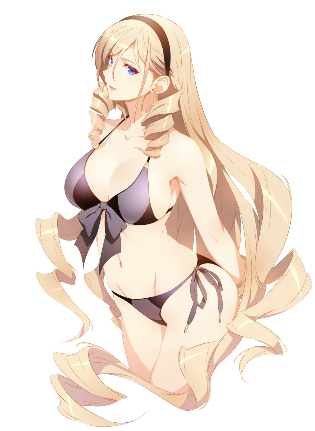 bikini celia_cumani_aintree cleavage k_(artist) swimsuits walkure_romanze