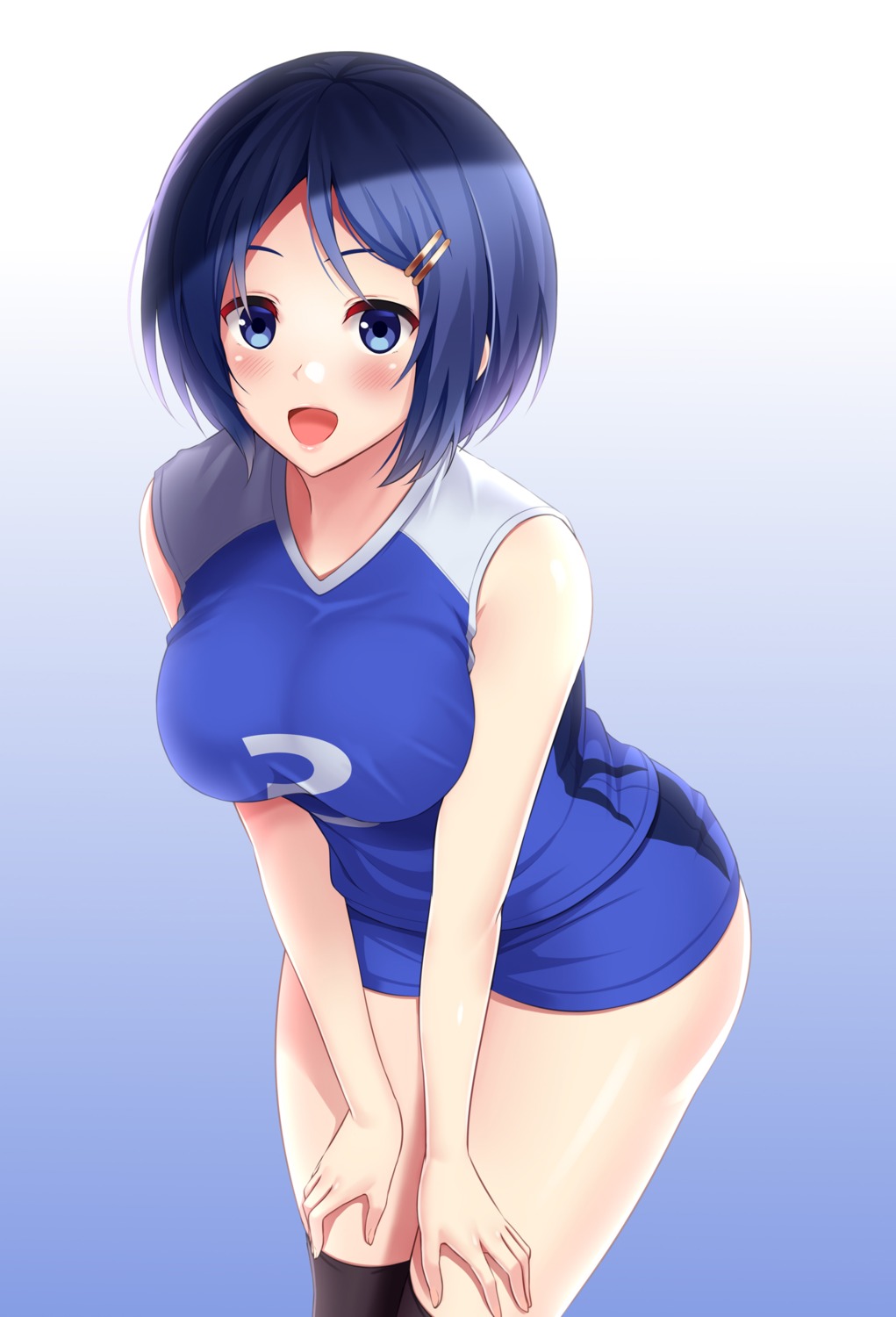 gym_uniform huyumitsu thighhighs