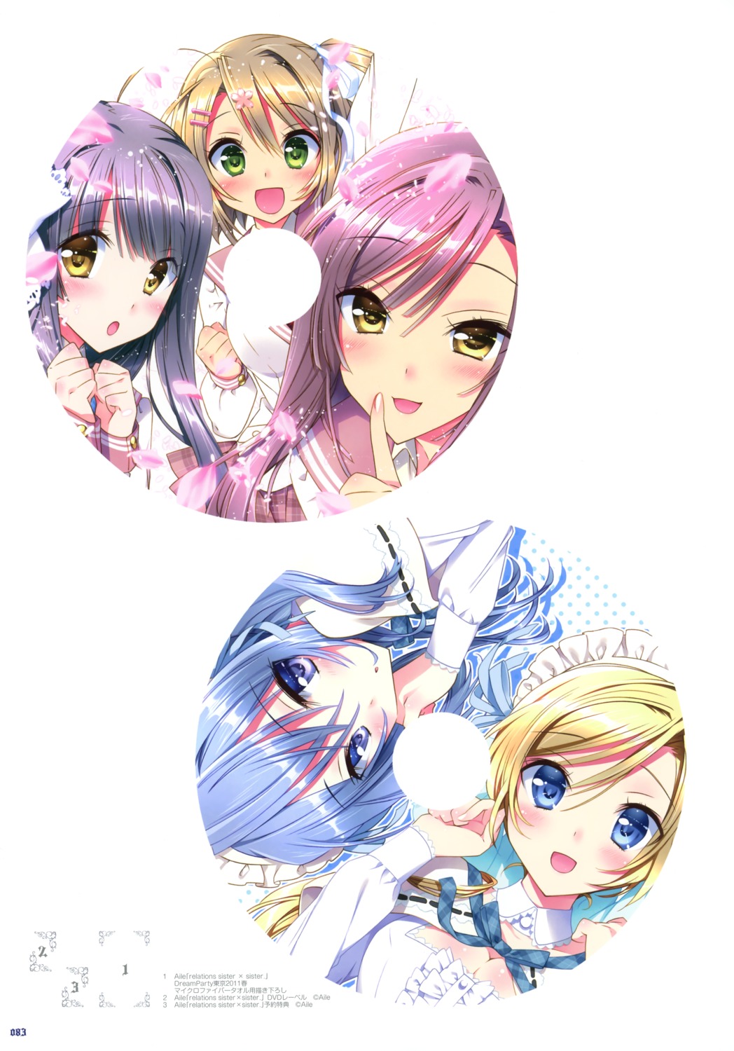 aile_(studio) dress kamiya_maneki relations._sister_x_sister.