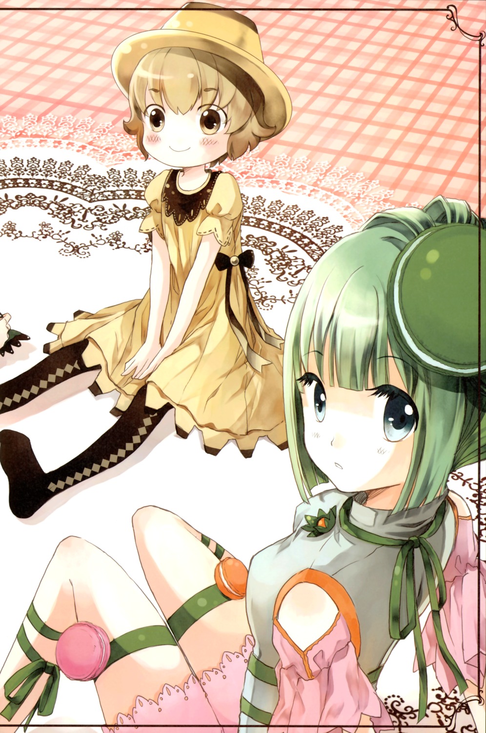 dress fixme kaedena_akino stitchme teapot thighhighs