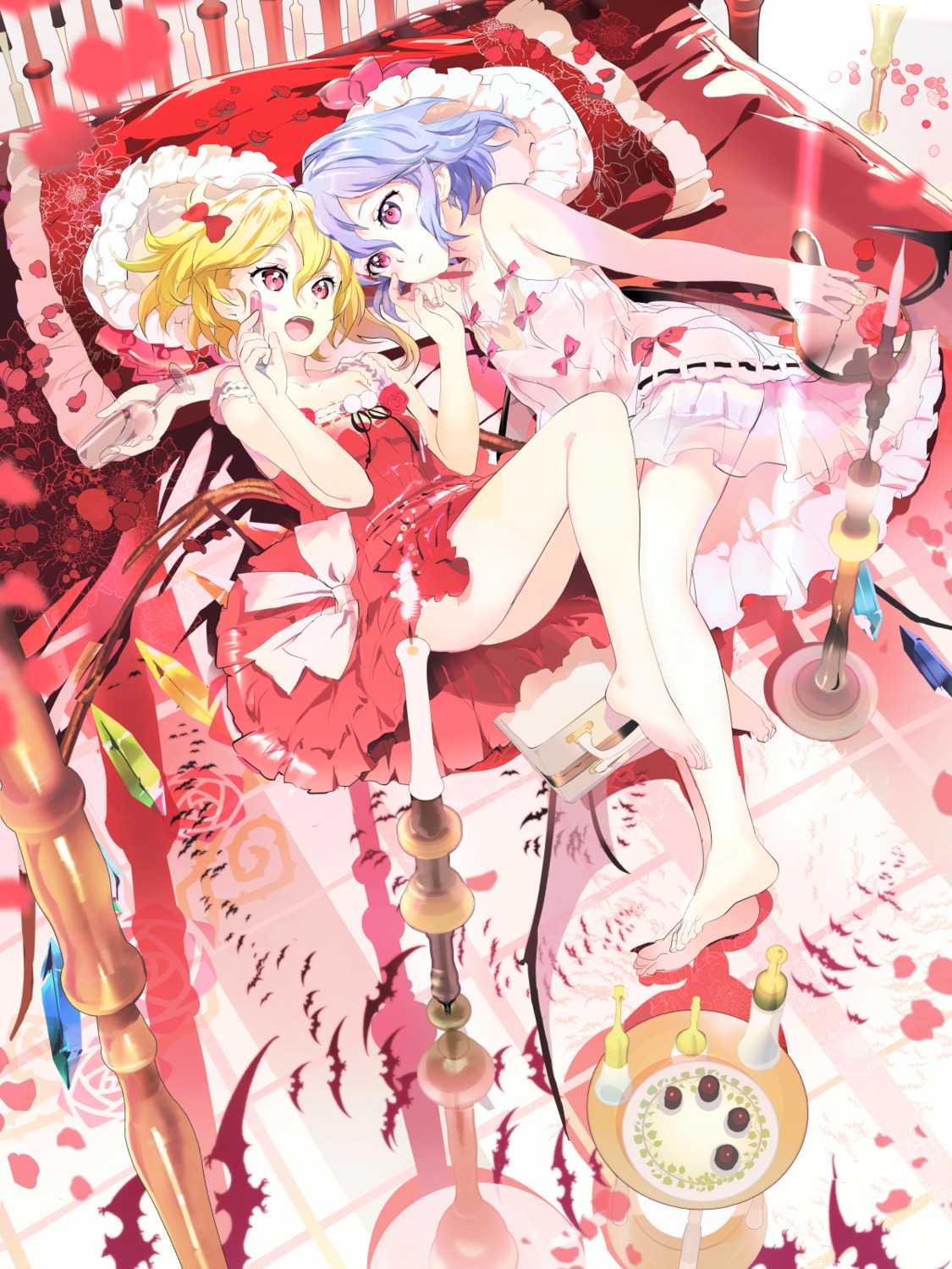 119 flandre_scarlet remilia_scarlet touhou wings