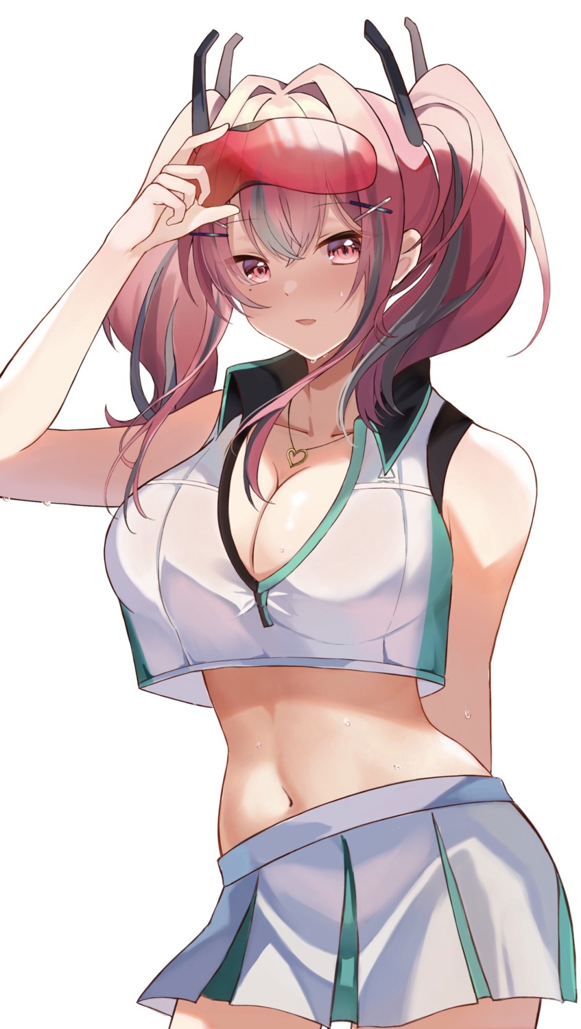 artist_revision azur_lane bremerton_(azur_lane) ki-san megane no_bra see_through wet_clothes