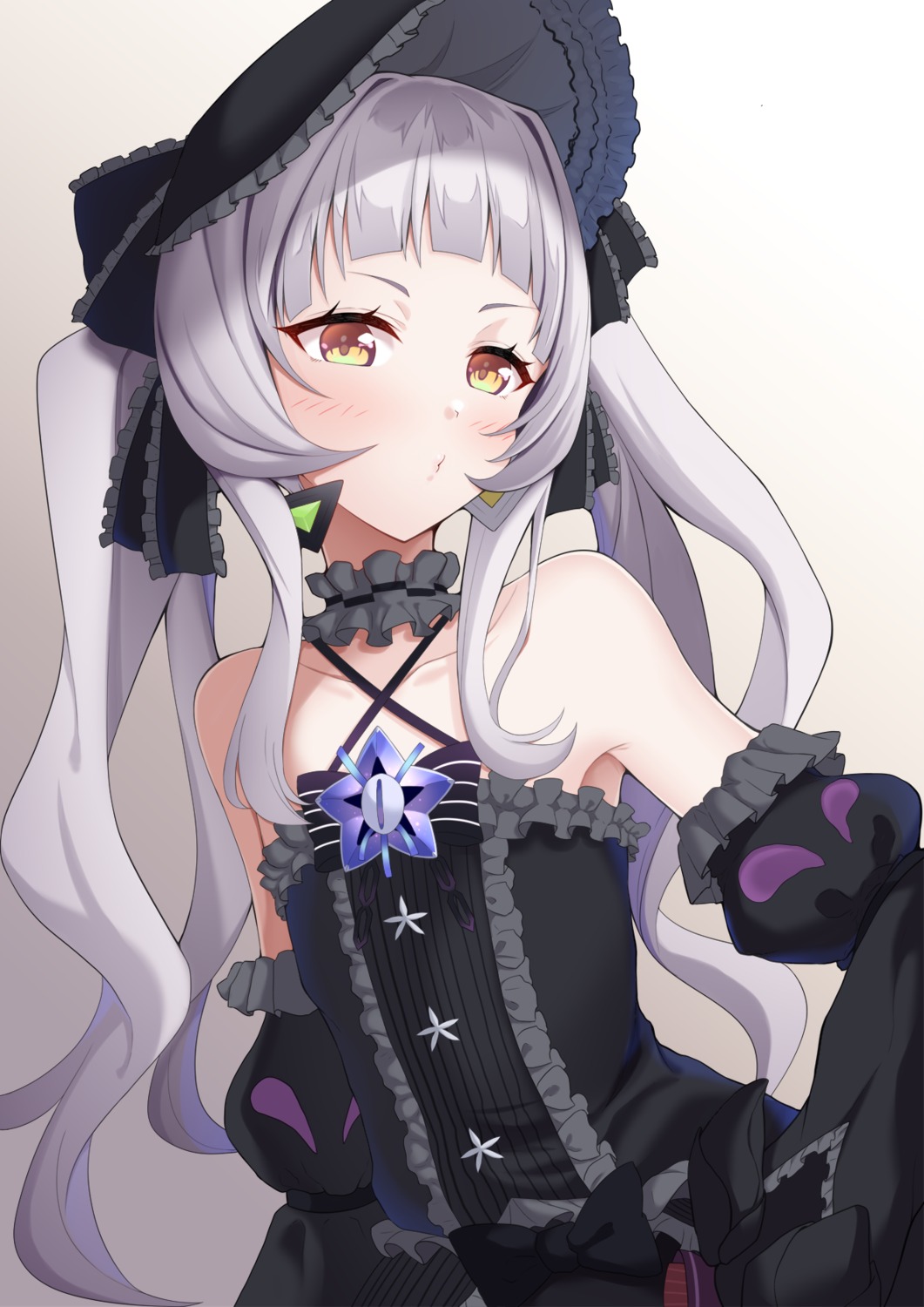 gothic_lolita hinata_kokage hololive lolita_fashion murasaki_shion