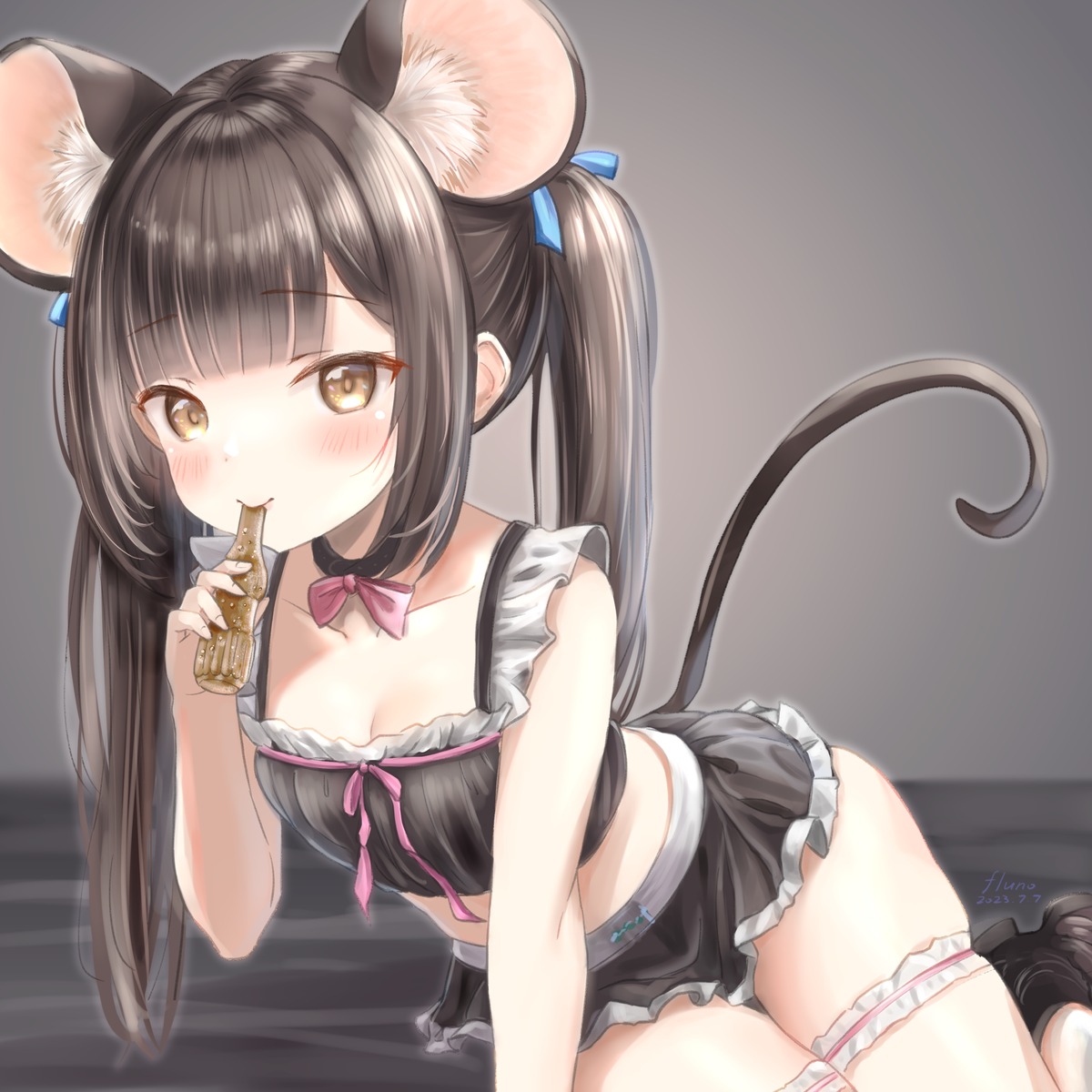 animal_ears fluno garter tail