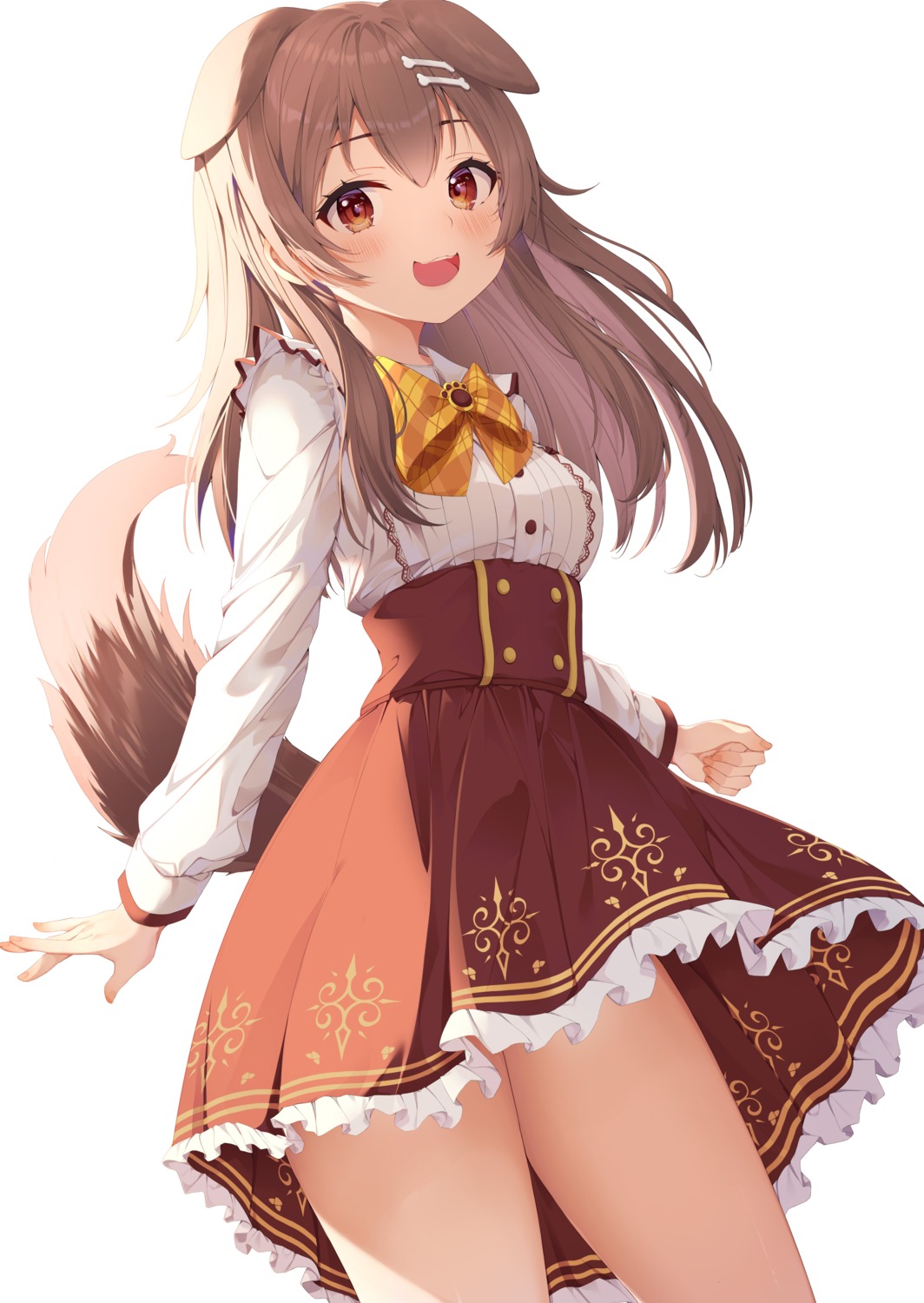 animal_ears hololive hololive_gamers inugami_korone inumimi keis_(locrian1357) tail