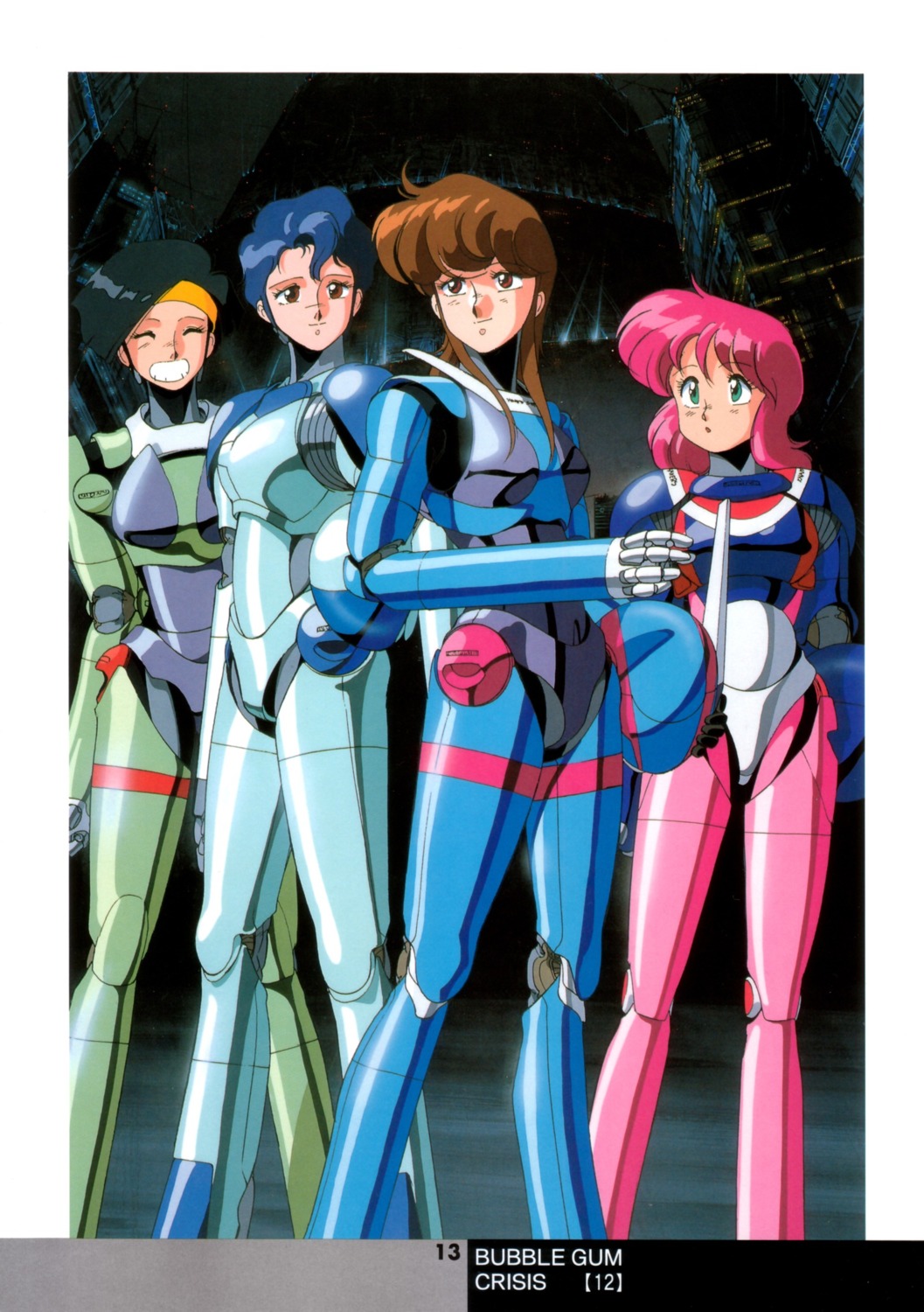 asagiri_priscilla bubblegum_crisis nene_romanova sonoda_kenichi sylia_stingray yamazaki_linna