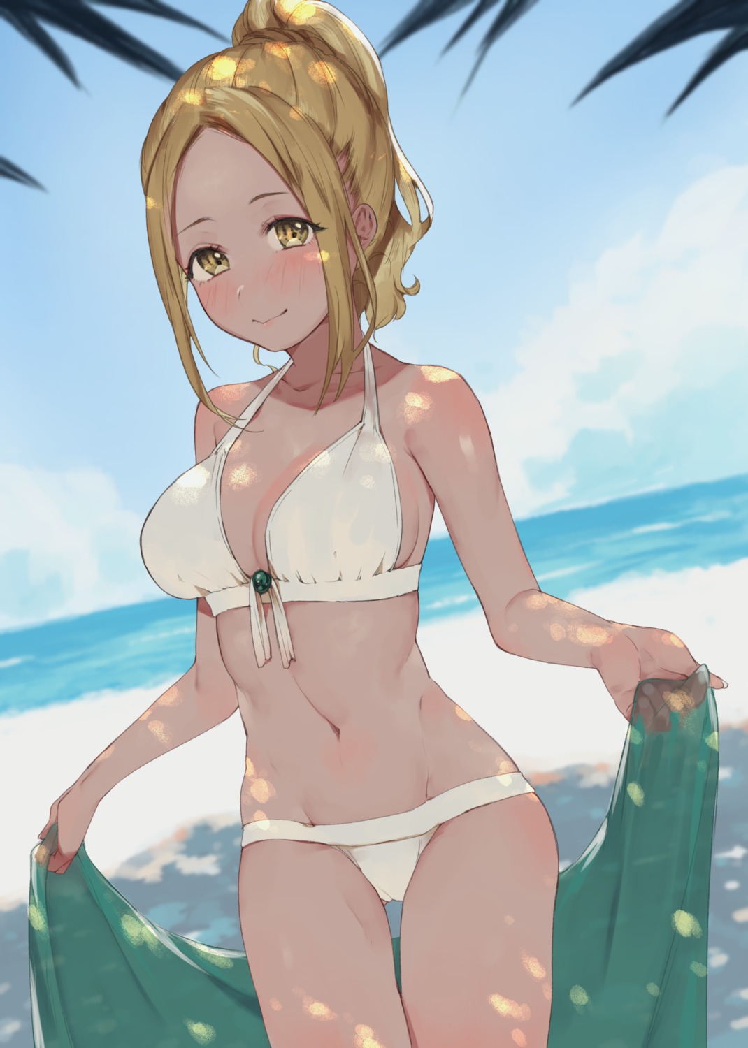 bikini cleavage swimsuits uni_(melm)