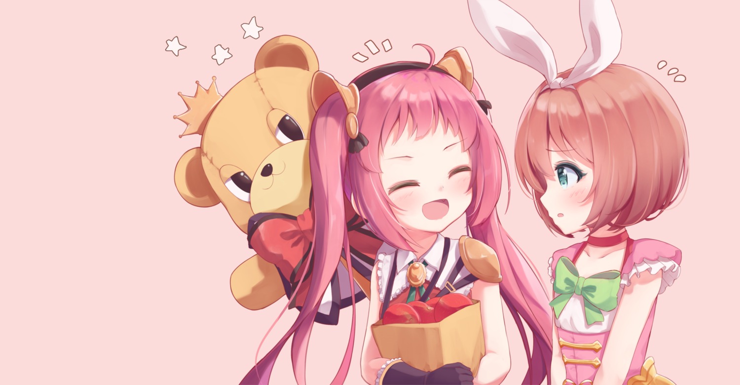 animal_ears bunny_ears houjou_ayane kuribayashi_kurumi princess_connect princess_connect!_re:dive tokenbox