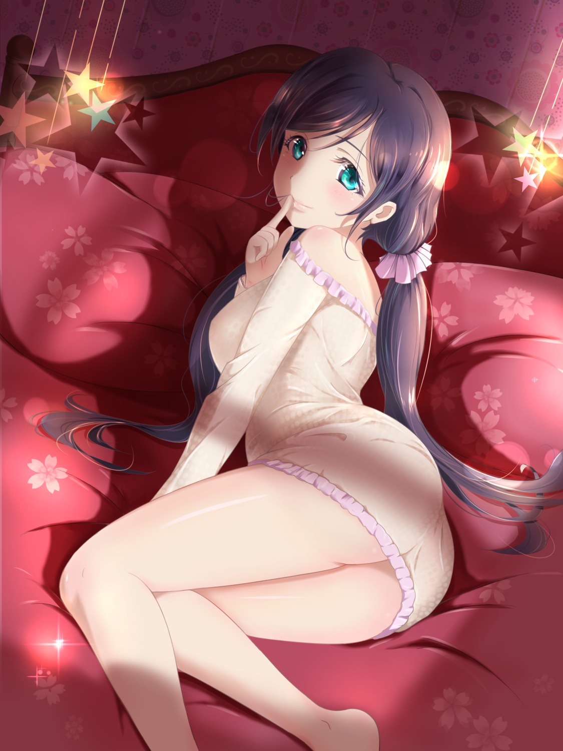 ass love_live! nopan toujou_nozomi xiao_ren