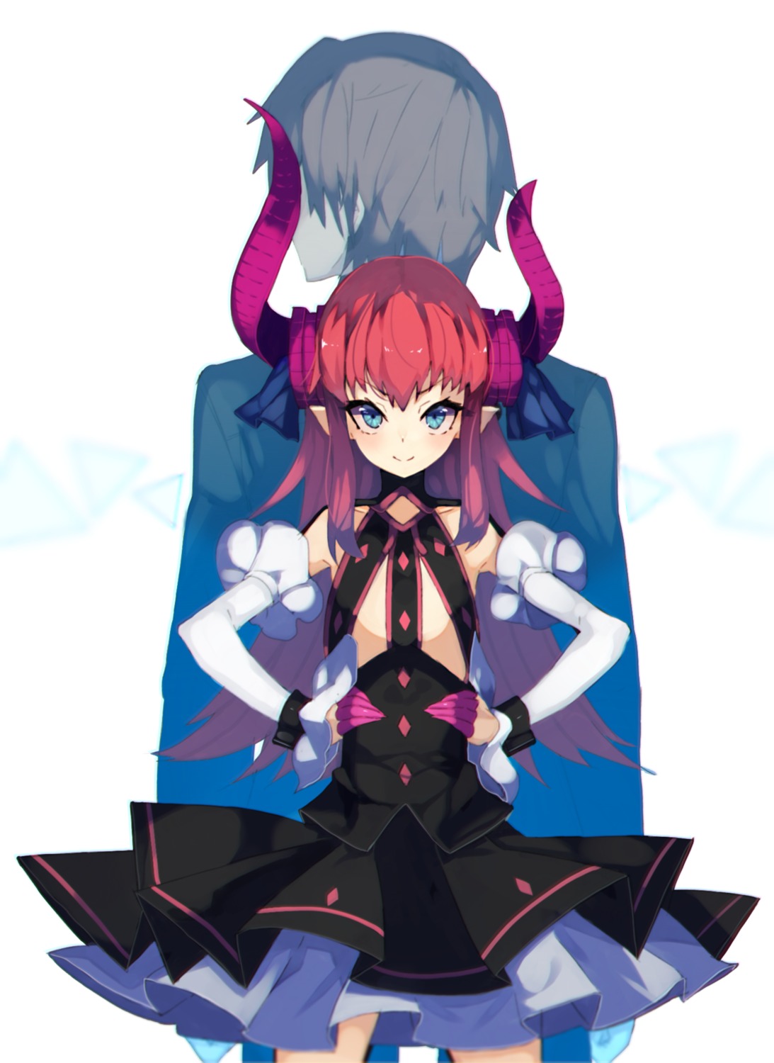 bei_mochi dress elizabeth_bathory fate/extra fate/extra_ccc fate/stay_night horns