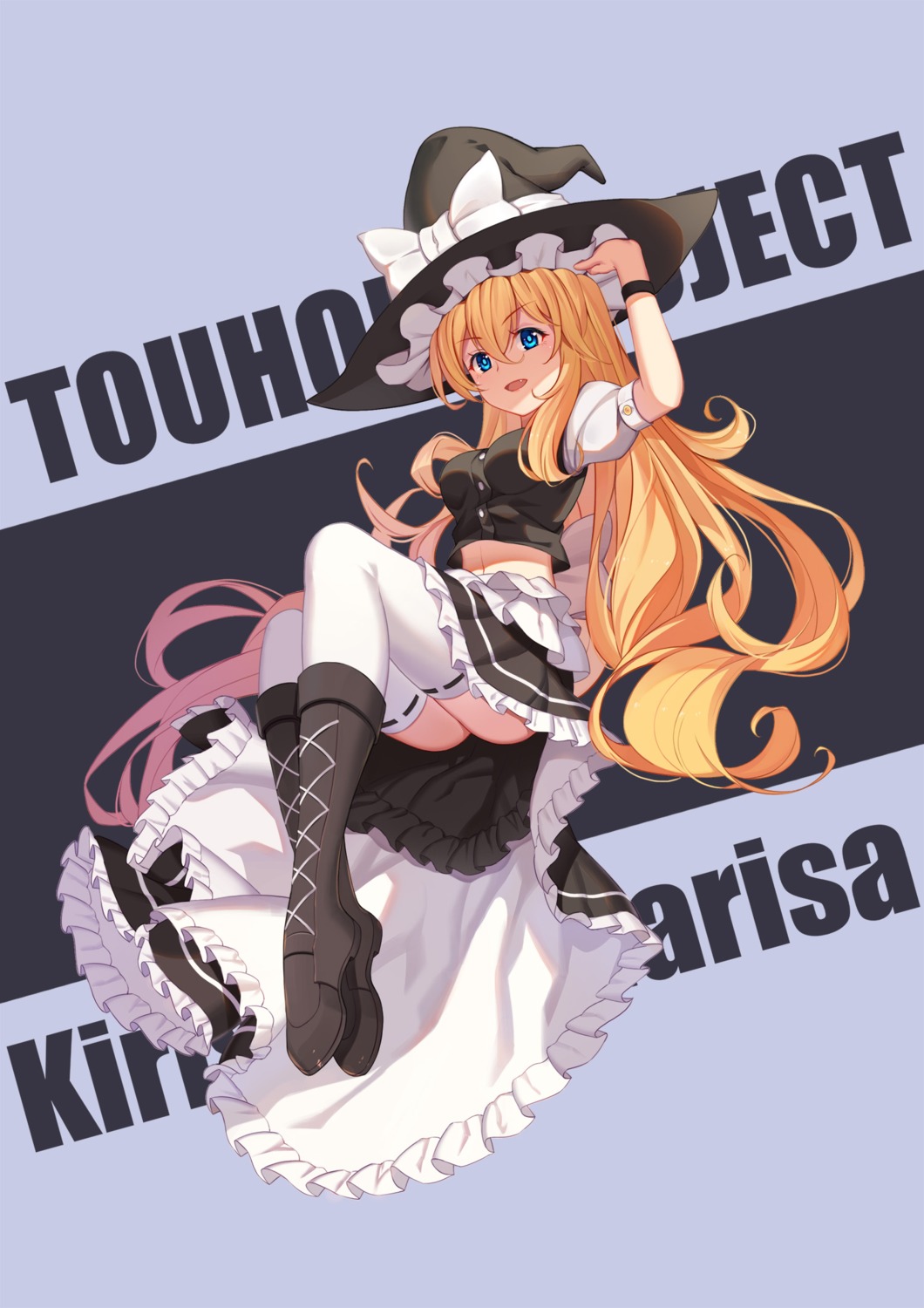 baseness kirisame_marisa thighhighs touhou witch