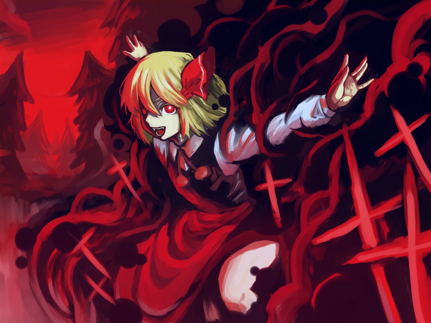 hoshitetsu_ringo rumia touhou wallpaper