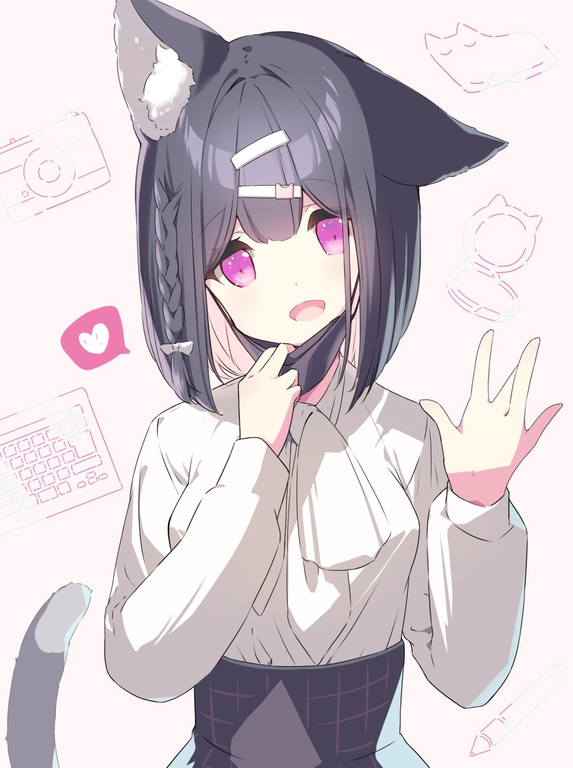 animal_ears kurumi_iku nekomimi p19 tail