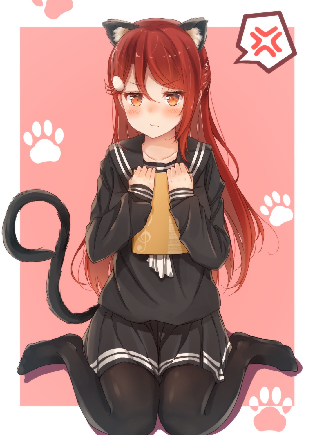 animal_ears love_live!_sunshine!! nekomimi pantyhose sakurauchi_riko seifuku sonoko_neko tail