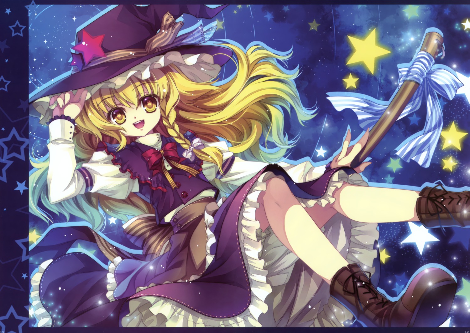 capura_lin eternal_phantasia fixed kirisame_marisa touhou