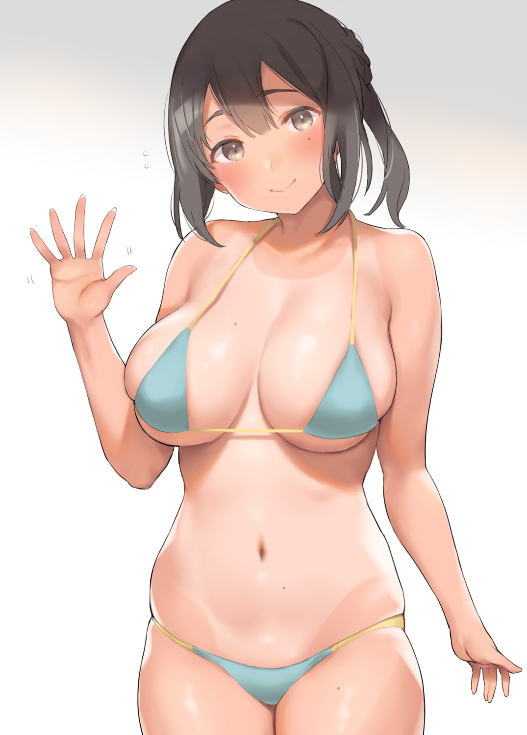 bikini nekoshoko swimsuits tan_lines