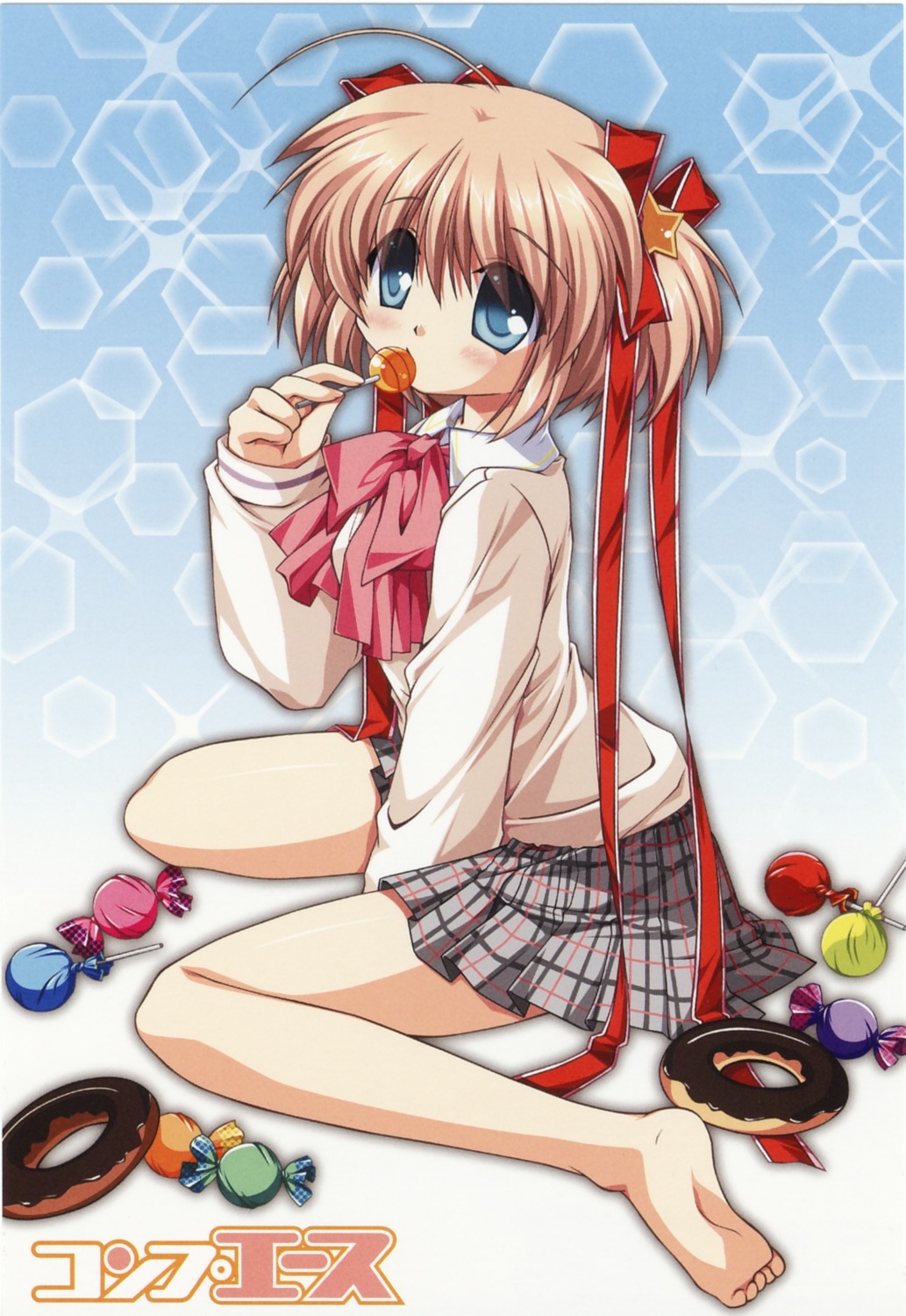 hinoue_itaru kamikita_komari key little_busters! seifuku