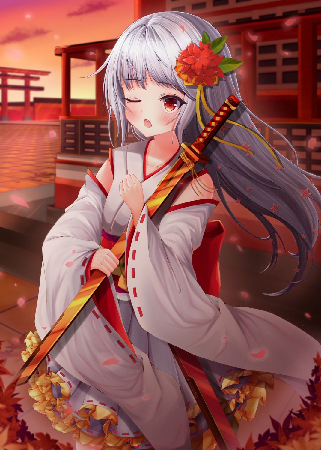 ichizon miko sword