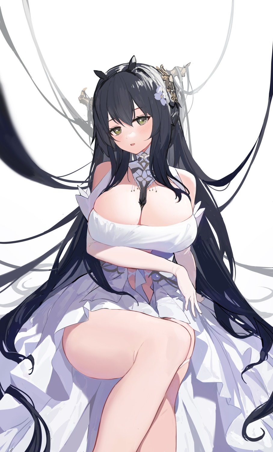 azur_lane indomitable_(azur_lane) no_bra shenqi_de_(9)