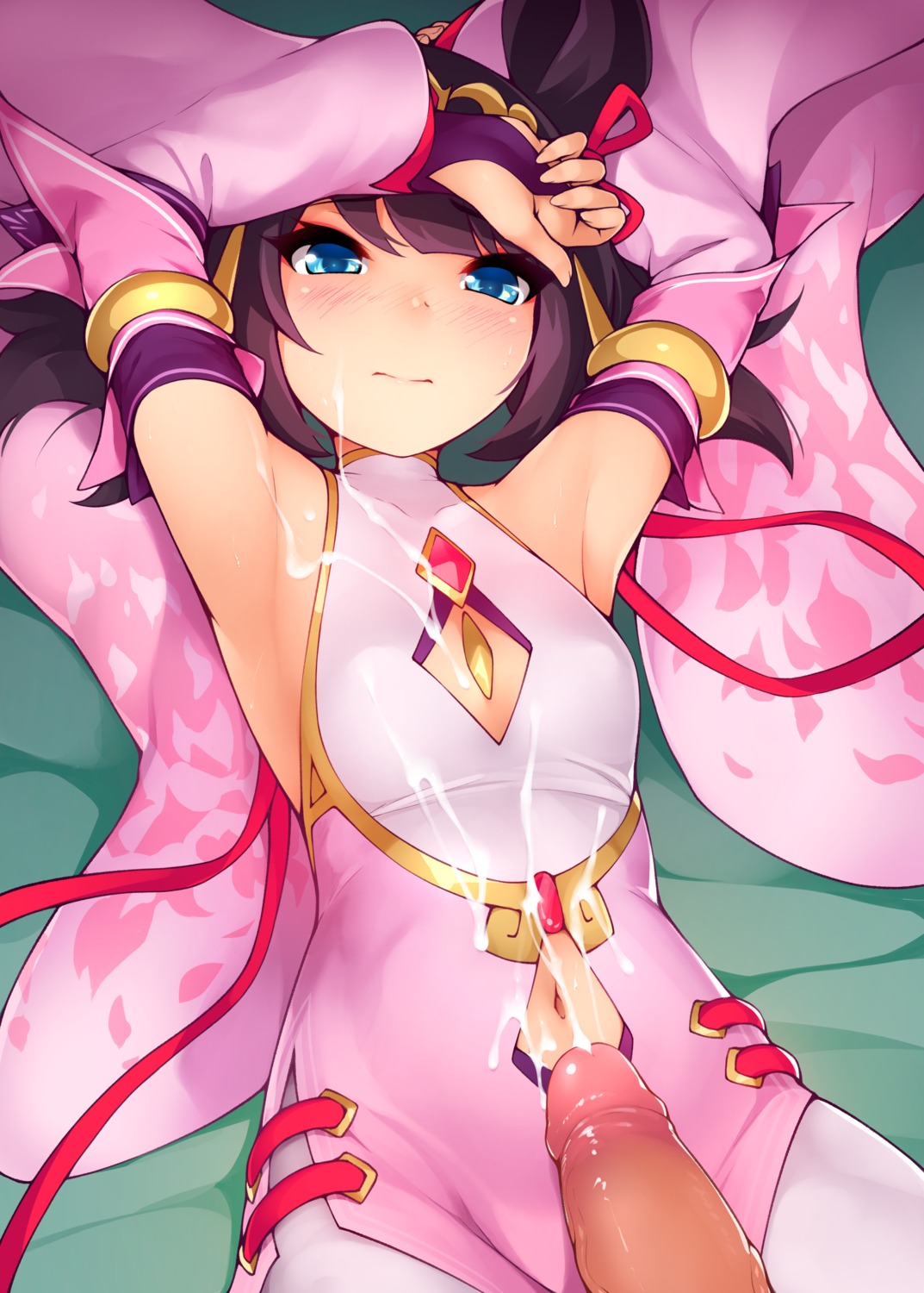 asian_clothes bodysuit cum dragalia_lost erect_nipples kerasu lin_you no_bra penis uncensored