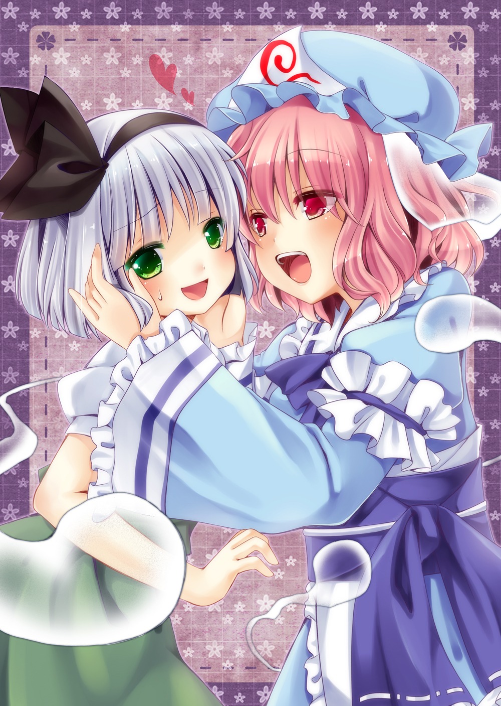 koiko_irori konpaku_youmu saigyouji_yuyuko touhou